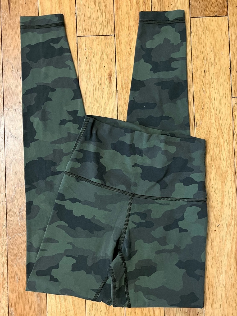 Lululemon Align Pant 28" Heritage 365 Camo Green Twill Multi Sz 2